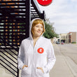 Load image into Gallery viewer, Burlap Bag Zip-Up Hoodie
